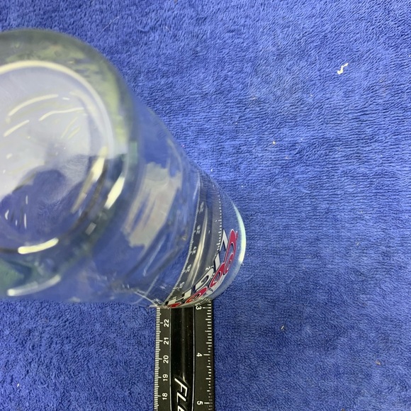 Coors Light - Kick Off The Game With A Cold One - Glass 12oz Embossed Mountain - Picture 6 of 6